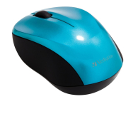 VERBATIM Mysz Go Nano bezprzewodowa 2,4GHz niebieska 49044 - 1193947 - zdjęcie 2